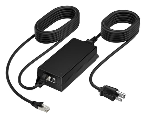 EAN 0198990106359 - HP Poly PoE++ 65W 2.5G Adapter with 3.66m CAT6A Cable and Power Cord Negro imagen 2