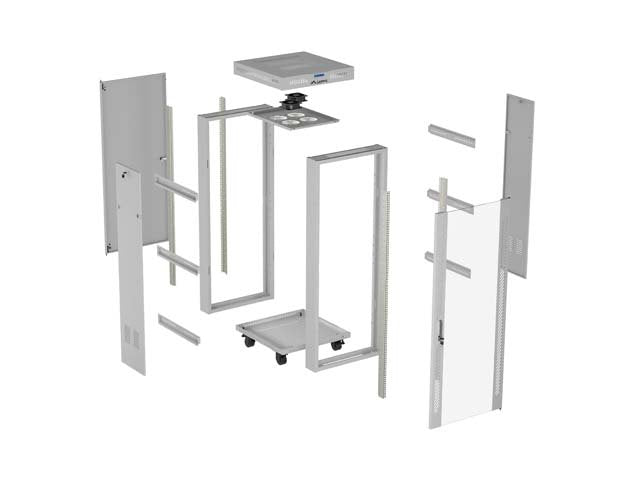 EAN 5901969447934 - Lanberg FF01-6642-12SL armario rack 42U Rack o bastidor independiente Gris imagen 13