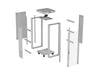 EAN 5901969447910 - Lanberg FF01-6632-12SL armario rack 32U Rack o bastidor independiente Gris imagen 12