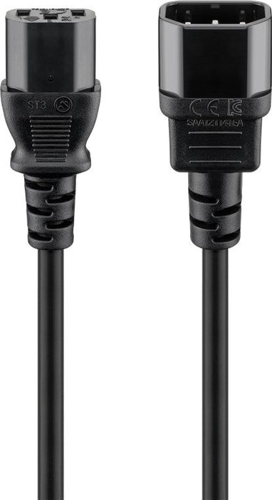 EAN 4040849686023 - Goobay 68602 cable de transmisión Negro 1,5 m IEC C14 IEC C13 imagen 1