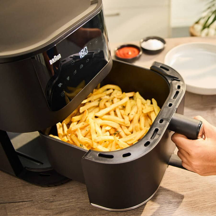 EAN 8021098004611 - Braun MultiFry 5 HF 5034I Sencillo 6 L Independiente 1700 W Freidora de aire caliente Negro imagen 4