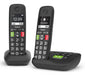 EAN 4250366856070 - Gigaset E290A Duo Teléfono DECT/analógico Identificador de llamadas Negro imagen 2