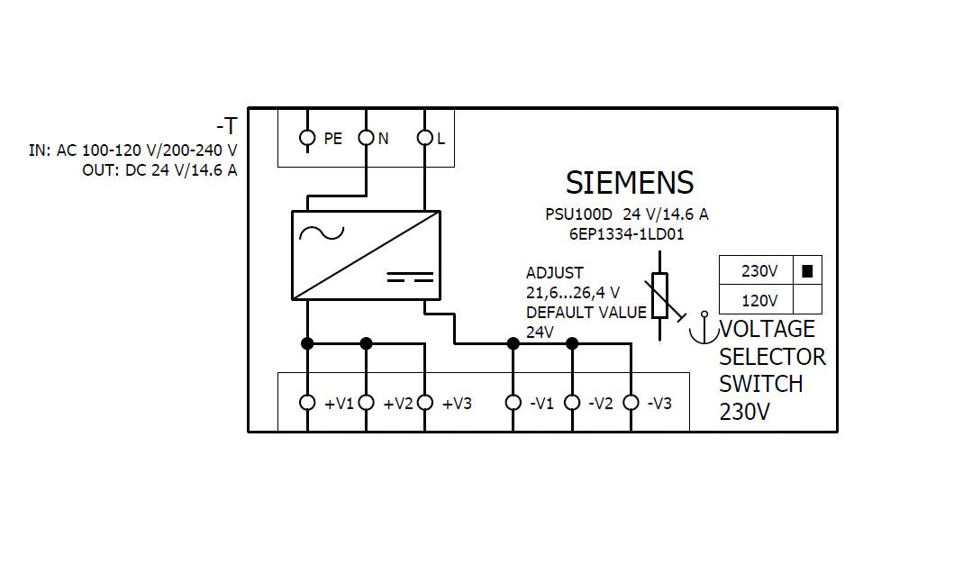 EAN 4025515156215 - Siemens 6EP1334-1LD01 Hutschienen-Netzteil DIN-Rail Inhalt 1 St. imagen 4