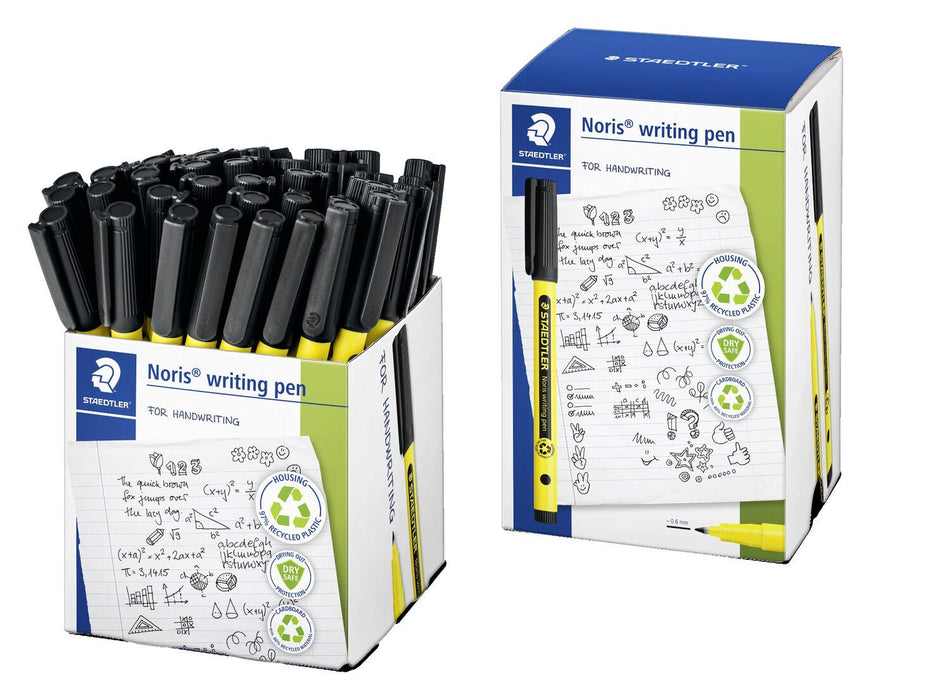 EAN 4007817109199 - Staedtler Noris rotulador de punta fina Fino Negro imagen 1