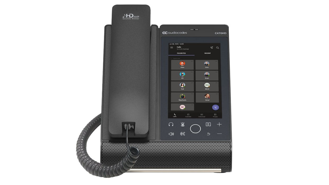 EAN 7290013346513 - AudioCodes C470HD teléfono IP Negro TFT Wifi imagen 8