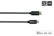 EAN 4014619881482 - Alcasa 2510-CL005S cable USB USB 2.0 0,5 m USB C USB C/Lightning Negro imagen 3