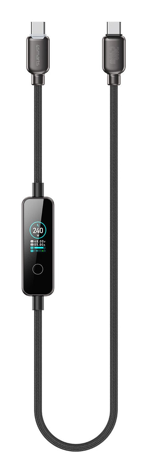 EAN 4252011914203 - 4smarts 543240 cable USB USB 2.0 1,2 m USB C 0,48 Gbit/s 240 W Negro imagen 1