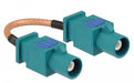 EAN 4043619896639 - DeLOCK 89663 cable coaxial RG-316 0,1 m FAKRA Z Marrón, Verde imagen 1