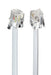 EAN 8716309017480 - Gembird TC6P4C-3M cable telefónico Blanco imagen 2