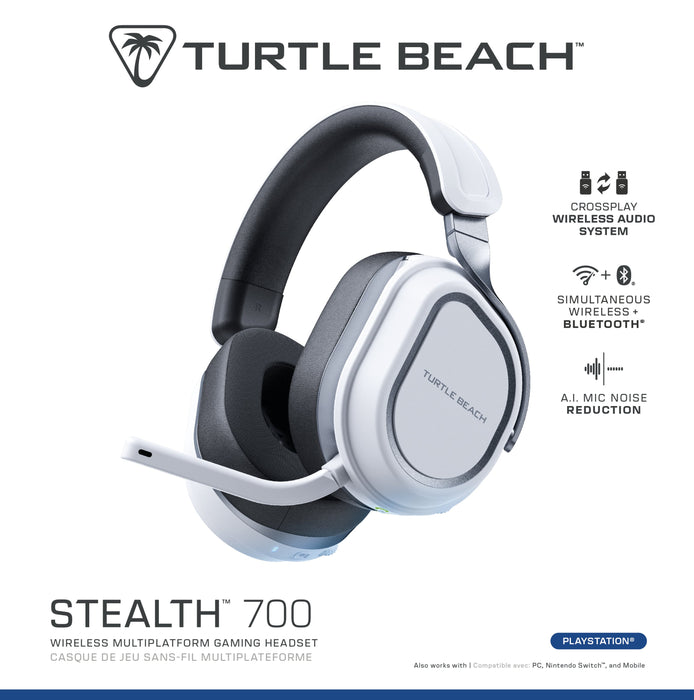 EAN 0731855031016 - Turtle Beach Stealth 700 Auriculares Alámbrico Diadema Juego Bluetooth Gris, Blanco imagen 12