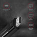 EAN 8595247905314 - Axagon RVC-DPC adaptador de cable de vídeo 1,8 m USB Tipo C DisplayPort Negro imagen 3