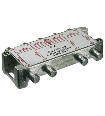 EAN 4040849670053 - Goobay 67005 cable divisor y combinador Plata imagen 1