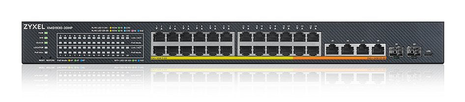 EAN 760559129422 - Zyxel XMG1930-30HP switch Gestionado L3 2.5G Ethernet (100/1000/2500) Energía sobre Ethernet (PoE) 1U Negr imagen 3