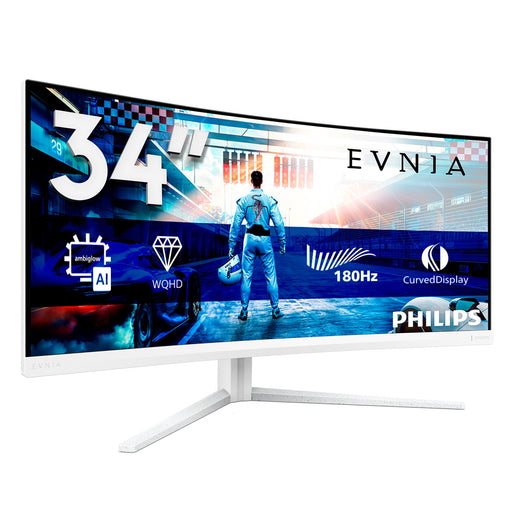 EAN 8721038002225 - Philips Evnia 5000 34M2C5501A/00 pantalla para PC 86,4 cm (34") 3440 x 1440 Pixeles Wide Quad HD LCD Blan imagen 2