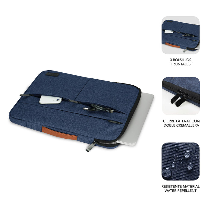 EAN 8436586742690 - SUBBLIM SUBLS-AP36003 maletines para portátil 35,6 cm (14") Azul imagen 3