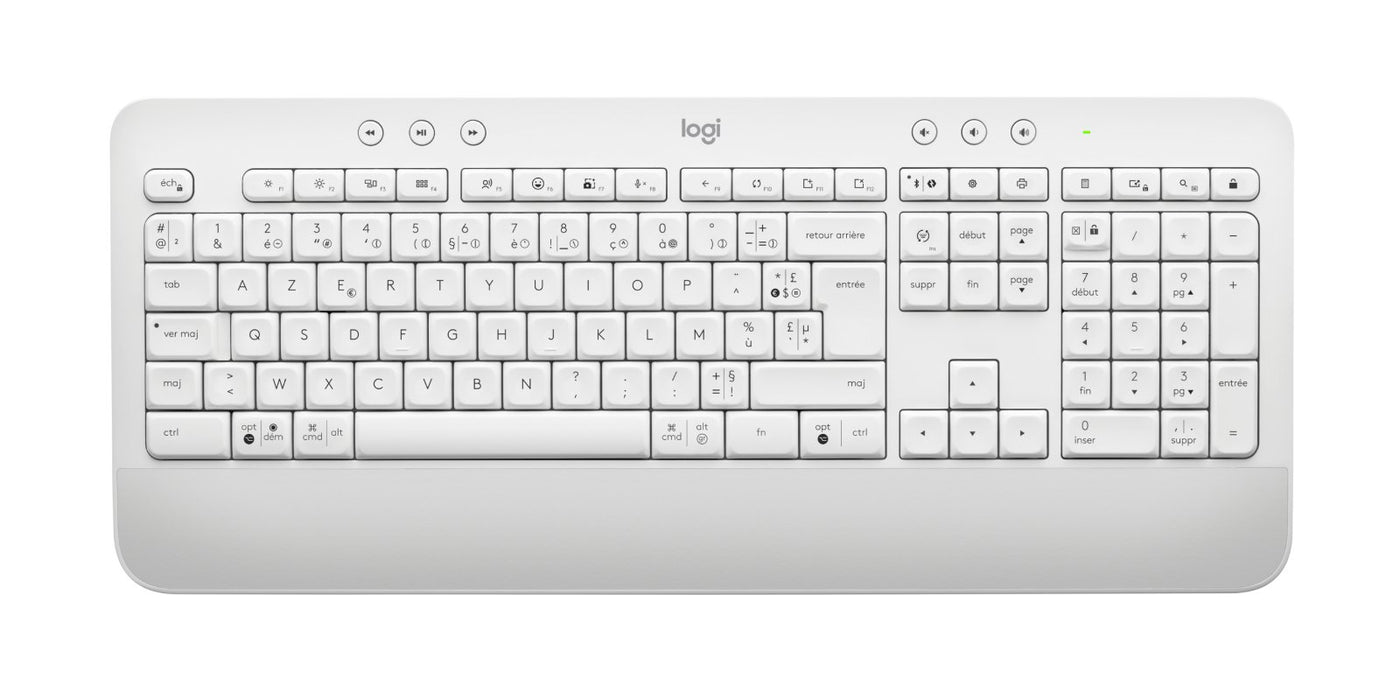 EAN 5099206105331 - Logitech 920-011023 teclado Ratón incluido Oficina Bluetooth AZERTY Francés Blanco imagen 2