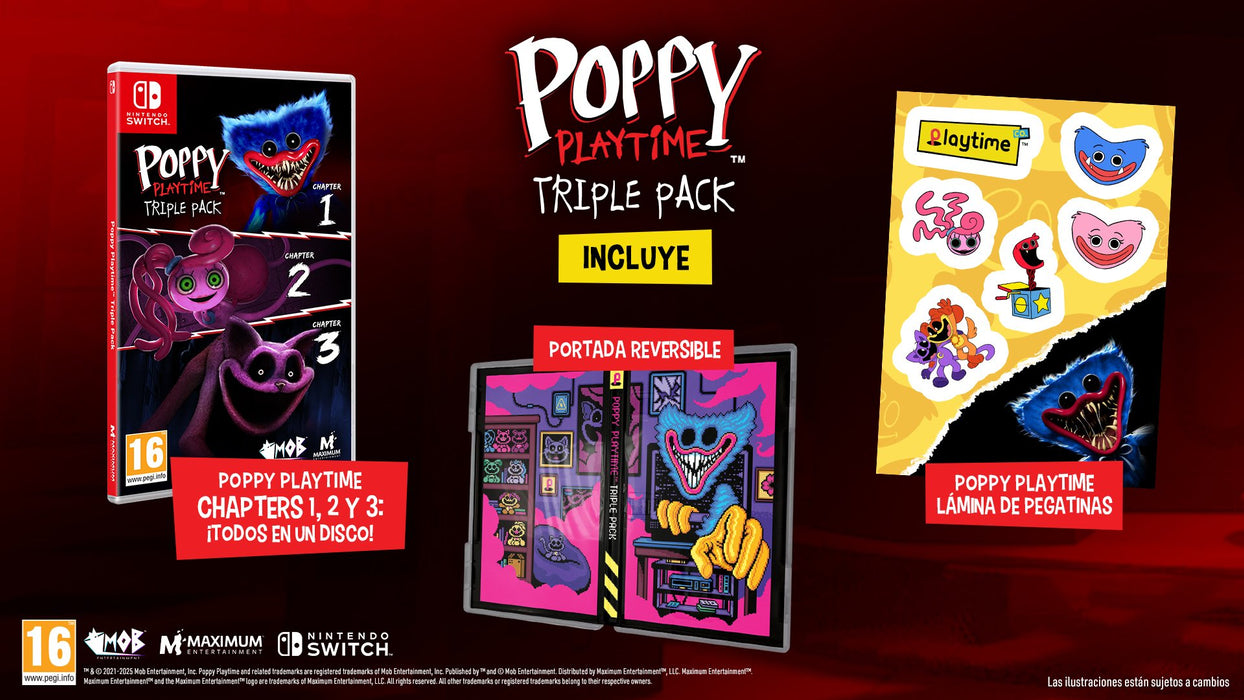 EAN 5016488142489 - Maximum Games Poppy Playtime Triple Pack imagen 2