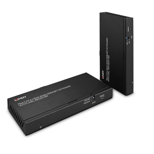 EAN 4002888383493 - Lindy 38349 extensor audio/video Transmisor y receptor de señales AV Negro imagen 1