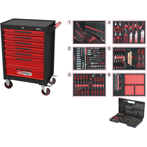 EAN 4042146846858 - KS Tools 897.7598 carro para herramientas imagen 2