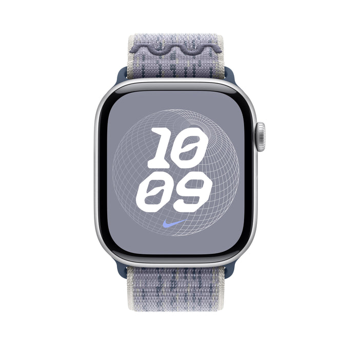 EAN 195949707605 - Apple MXU13ZM/A Accesorios para dispositivos vestibles inteligentes Grupo de rock Azul, Gris Nylon imagen 3