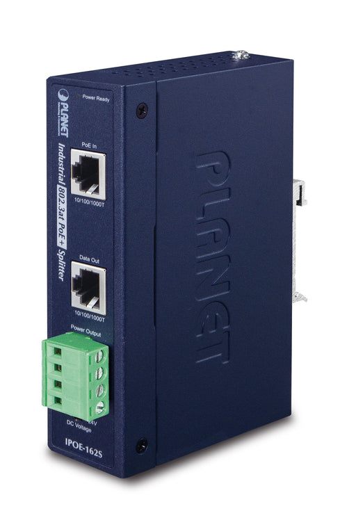 EAN 4711213687815 - PLANET IPOE-162S divisor de red Energía sobre Ethernet (PoE) Azul imagen 1