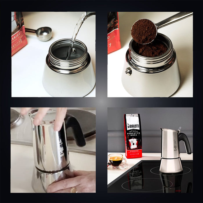 EAN 8006363028929 - Bialetti Venus box Cafetera italiana 0,3 L Plata imagen 4