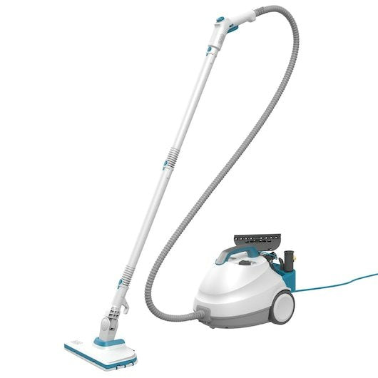EAN 5035048805893 - Black & Decker BHSMP2314-QS limpiador a vapor Limpiador a vapor de cilindro 1,2 L 2300 W Azul, Blanco imagen 1