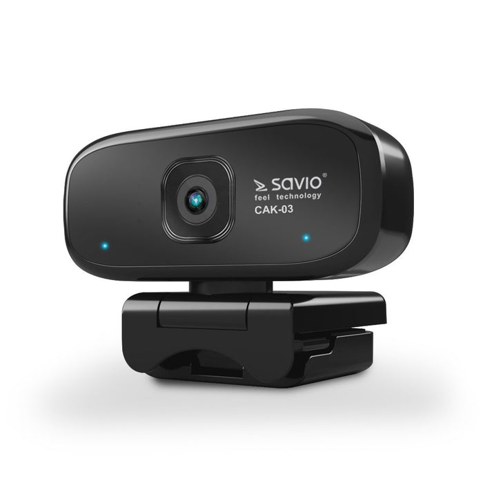 EAN 5901986046516 - Savio CAK-03 - Webcam - farve - 1280 x 720 - audio - USB - AVI cámara web 2000000 MP 0 x 0 Pixeles USB 2. imagen 7