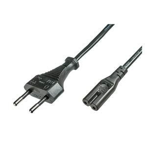 EAN 5420016809490 - LOGON TC12 Negro 1,8 m Enchufe tipo C C8 acoplador imagen 1