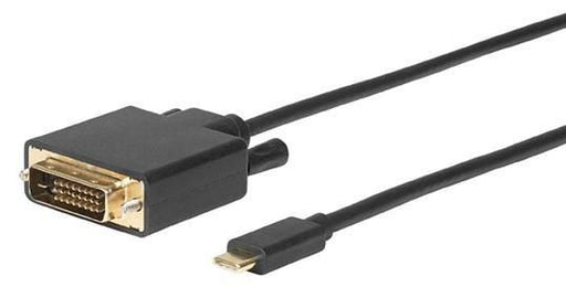 EAN 5711783505280 - Microconnect USB3.1CDVI18B adaptador de cable de vídeo 1,8 m USB Tipo C DVI-D Negro imagen 1