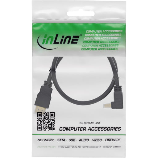 EAN 4043718206100 - InLine 17003V cable HDMI 3 m HDMI tipo A (Estándar) Negro imagen 2