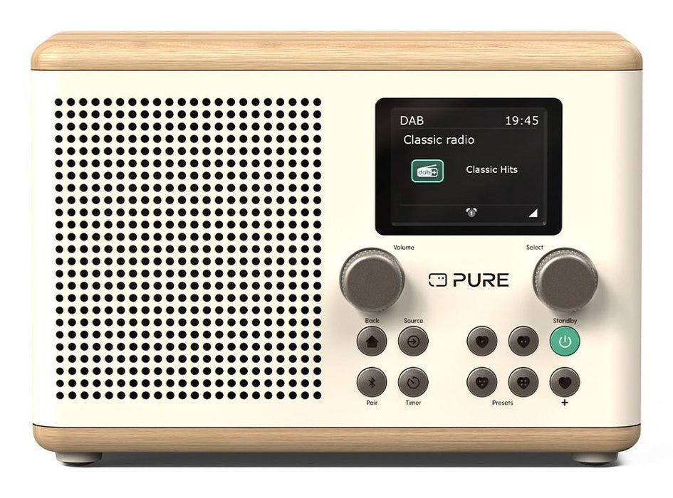 EAN 759454301323 - Pure Classic H4 Portátil Digital Roble, Blanco imagen 1