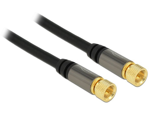 EAN 4043619889204 - DeLOCK 88920 cable coaxial RG-6/U 3 m F Negro imagen 2