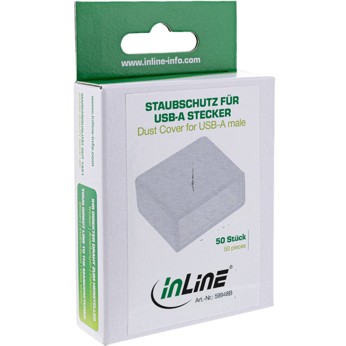 EAN 4043718108046 - InLine 59948B protector contra el polvo Blanco imagen 3