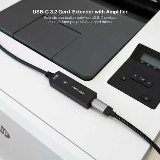 EAN 8433281015333 - Nanocable 10.01.1311 cable USB USB 3.2 Gen 1 (3.1 Gen 1) 5 m USB C Negro imagen 2