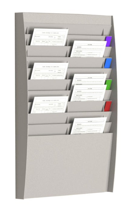 EAN 3660141170214 - PaperFlow A4V2X10.01 estante para revistas Poliestireno Gris imagen 1