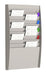 EAN 3660141170214 - PaperFlow A4V2X10.01 estante para revistas Poliestireno Gris imagen 1