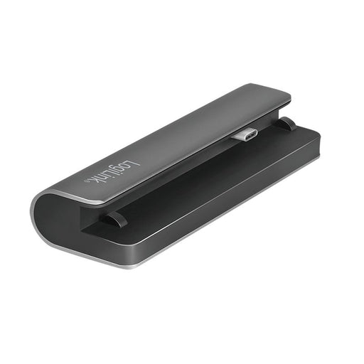 EAN 4052792065350 - LogiLink UA0385 base para portátil y replicador de puertos USB Tipo C Negro, Plata imagen 2