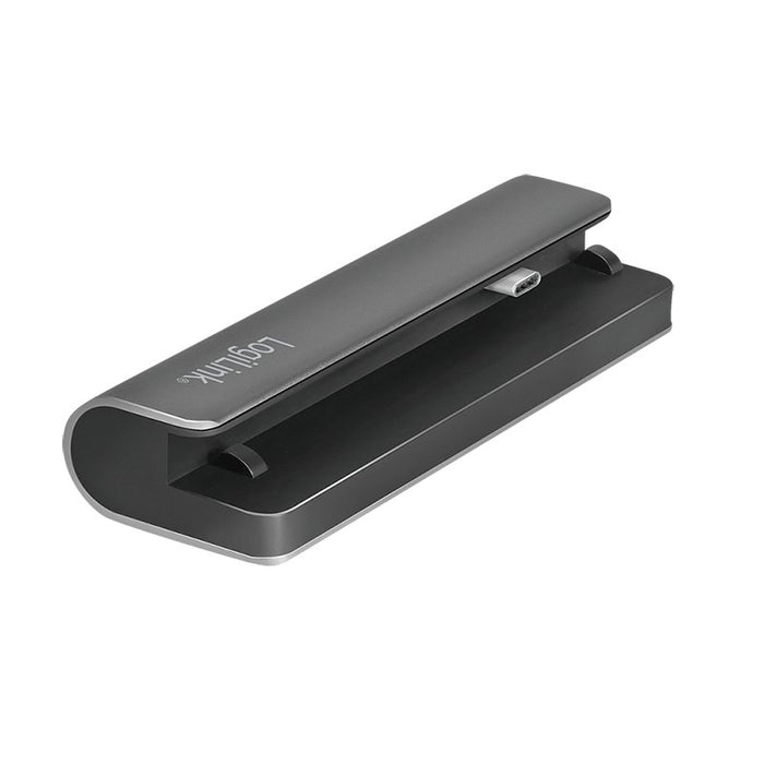 EAN 4052792065350 - LogiLink UA0385 base para portátil y replicador de puertos USB Tipo C Negro, Plata imagen 2
