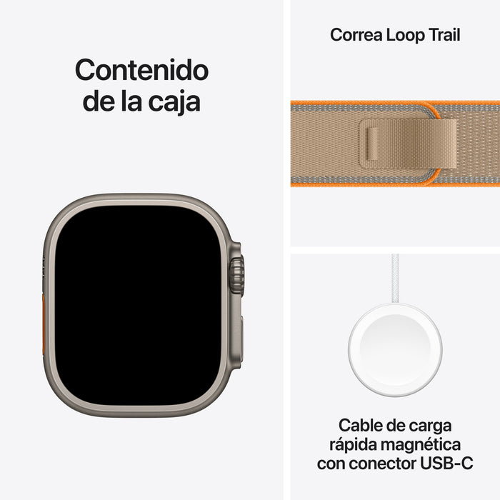 EAN 195951216157 - Apple Watch Ultra 4 OLED Digital 422 x 514 Pixeles Pantalla táctil 5G Wifi GPS (satélite) imagen 7