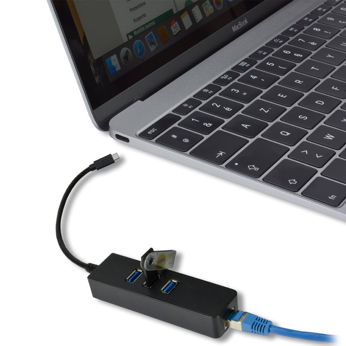 EAN 3700224766351 - MCL USB Type-C to Gigabit Ethernet adapt - Adapter - Digital/Daten USB 3.2 Gen 1 (3.1 Gen 1) Type-A 5000  imagen 4