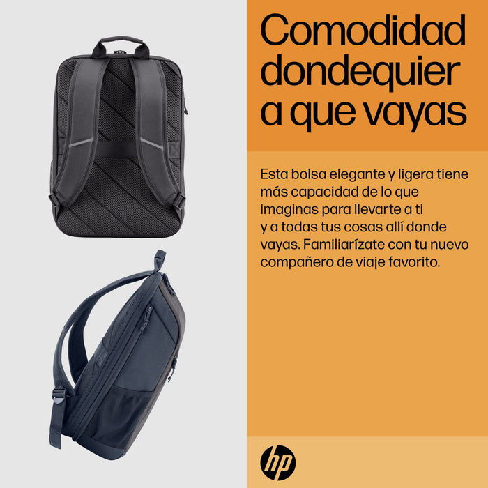 EAN 0196548661107 - HP Travel 18 Liter 15.6 Blue Night Laptop Backpack 39,6 cm (15.6") Negro, Azul imagen 5