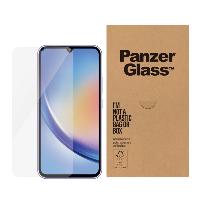 EAN 5711724373275 - PanzerGlass ® Screen Protector Samsung Galaxy A34 5G | Ultra-Wide Fit Protector de pantalla 50 pieza(s) imagen 1