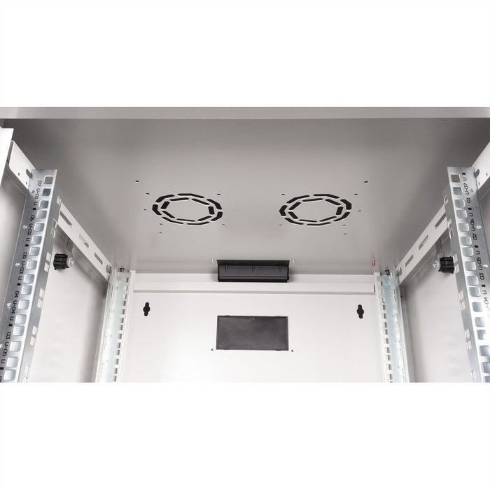 EAN 7630049600027 - ROLINE 26.21.0001 armario rack 7U Bastidor de pared Gris imagen 6