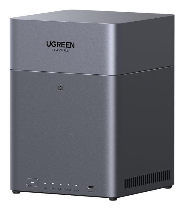 EAN 6941876286607 - Ugreen DH4300 Plus NAS Mini Tower 8 GB LPPDDR4X UGOS Pro Gris imagen 1