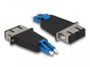 EAN 4043619879472 - DeLOCK 87947 adaptador de fibra óptica LC/SC 1 pieza(s) Negro, Azul imagen 2