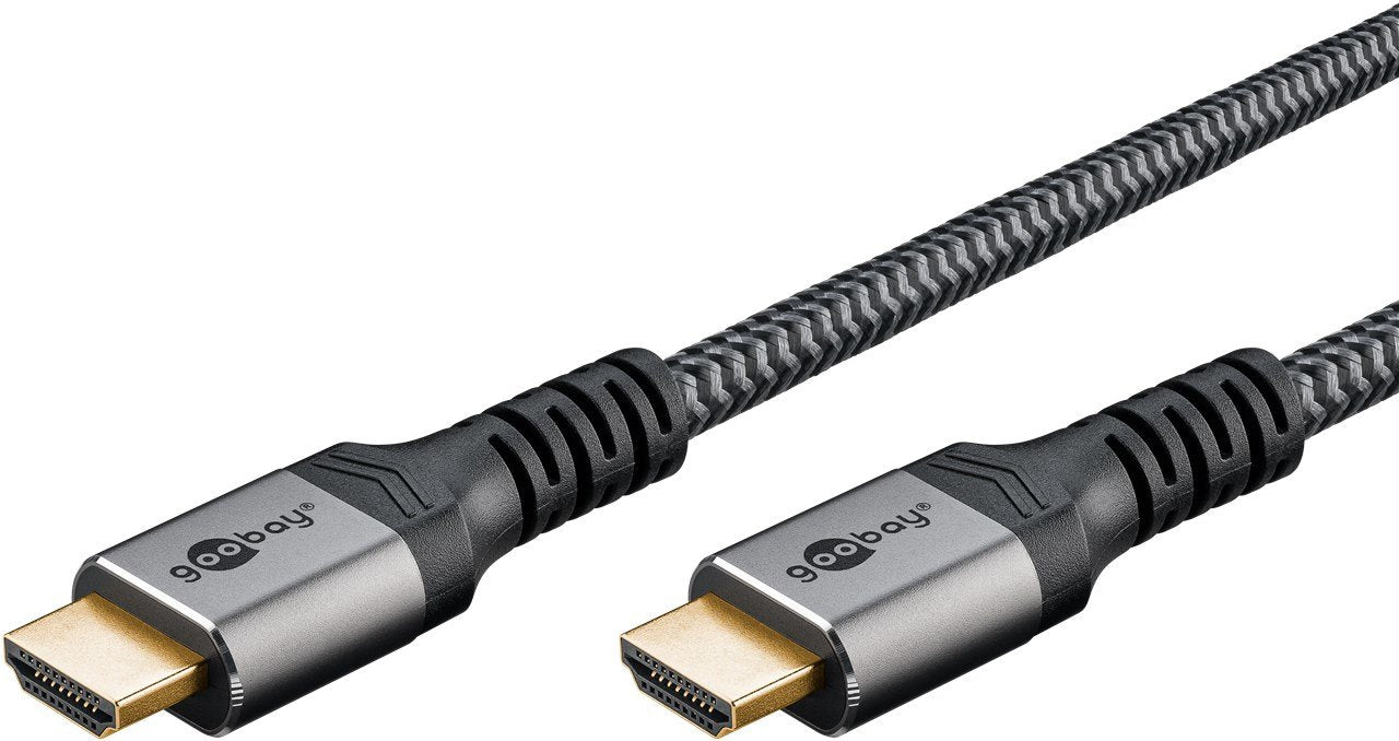EAN 4040849652608 - Goobay 65260 cable HDMI 1 m HDMI tipo A (Estándar) Negro, Plata imagen 1