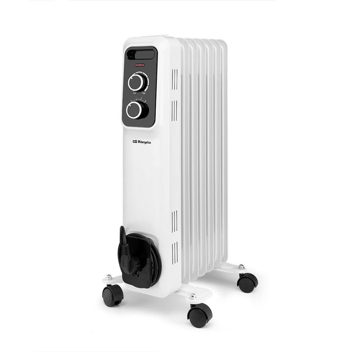 EAN 8435568405271 - Orbegozo RS 1500 Interior Negro, Blanco 1500 W Radiador de aceite eléctrico imagen 1