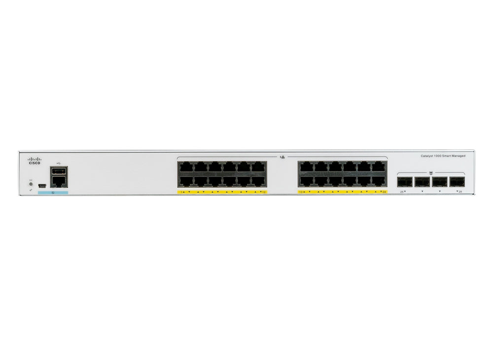 EAN 0889728248525 - Cisco Catalyst C1000-24T-4G-L switch Gestionado L2 Gigabit Ethernet (10/100/1000) Gris imagen 1
