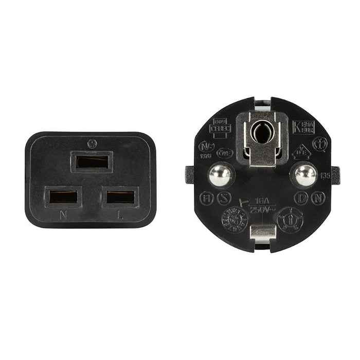 EAN 4052792051193 - LogiLink CP153 cable de transmisión Negro 3 m CEE7/7 C19 acoplador imagen 3